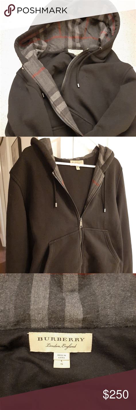 authentic Burberry hoodie